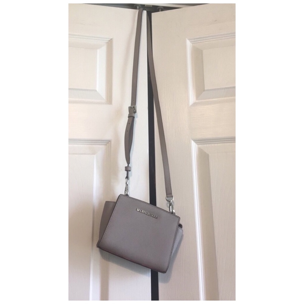 Grey Michael Kors Satchel